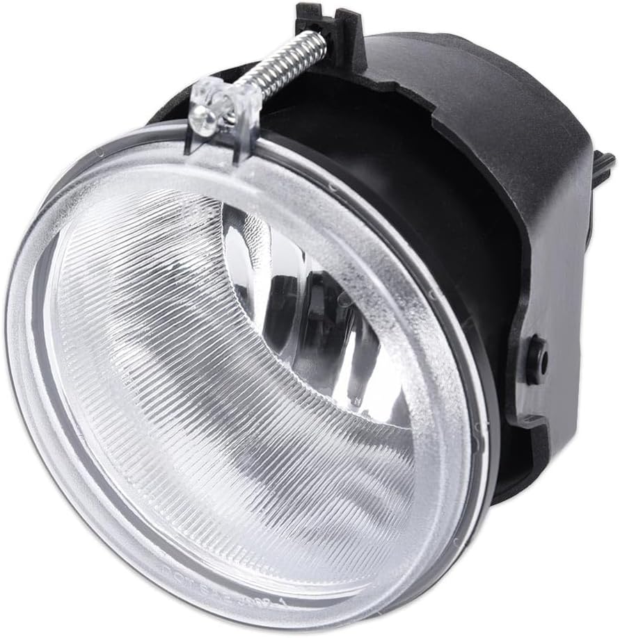 ALLGOOD Fog Lights Front Bumper Compatible with 2005-2010 Jeep Grand Cherokee/Fit 2006-2010 Jeep Commander Left&Right w/Bulb Clear Lens