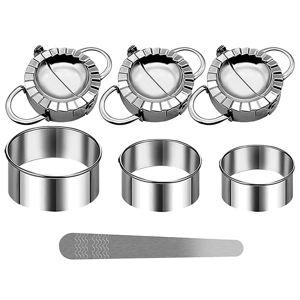 CTRLZS Ravioli Shaper Dumpling Maker Stainless Steel Dumpling Ravioli Shaper Set for Making Ravioli