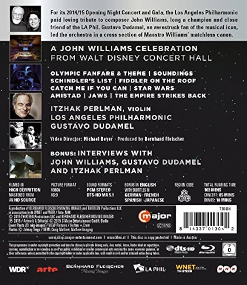 (未使用･未開封品)　John Williams Celebration [Blu-ray] kmdlckf Amazon.com: John Williams Celebration [Blu-ray] : Gustavo