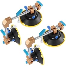 Generic 2 Pack 90 Degree Seamless Seam Setter with Suction Cup for Granite