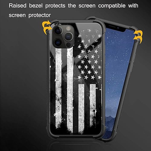 Vista 106 de Funda para iPhone 13 - Nebula Wolf vidrio templado trasero y silicona suave TPU Shock funda protectora Lobo de Nebula.