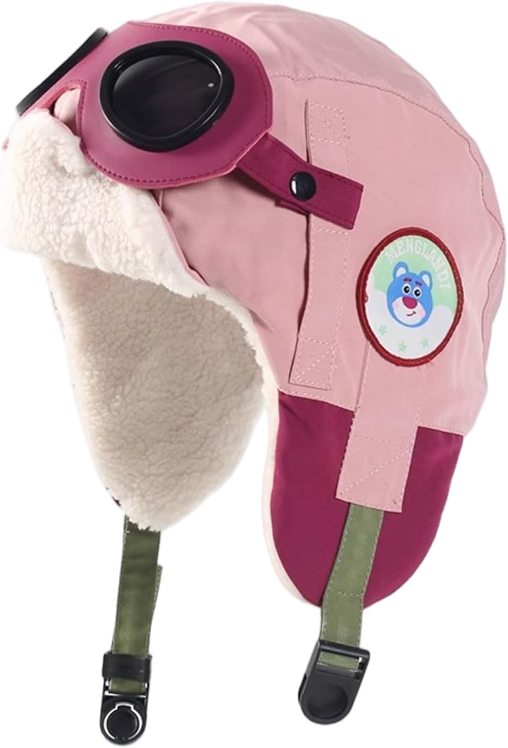 Kids Winter Hat with Ear Flaps Warm Windproof Trapper Hat with Fleece Lined for Boys Girls 4-12 Style 2 Trapper, with Ear Flaps, Winter with, Kids, Boys Wi