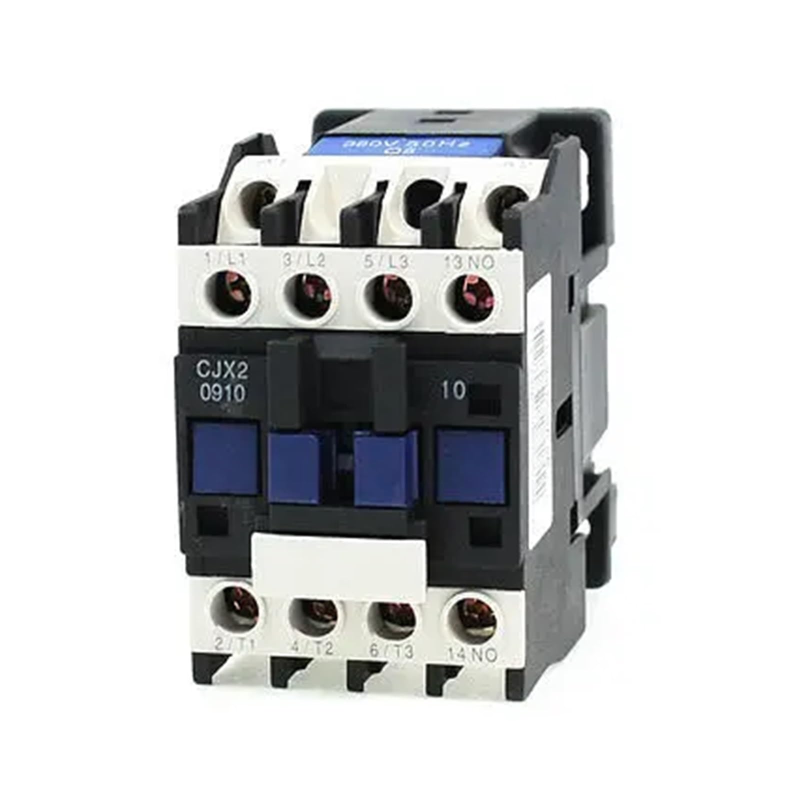 HUUOQIWY CJX2-0910 690V 3 Pole 3P NC 35mm DIN Rail AC contactor 380V Coil