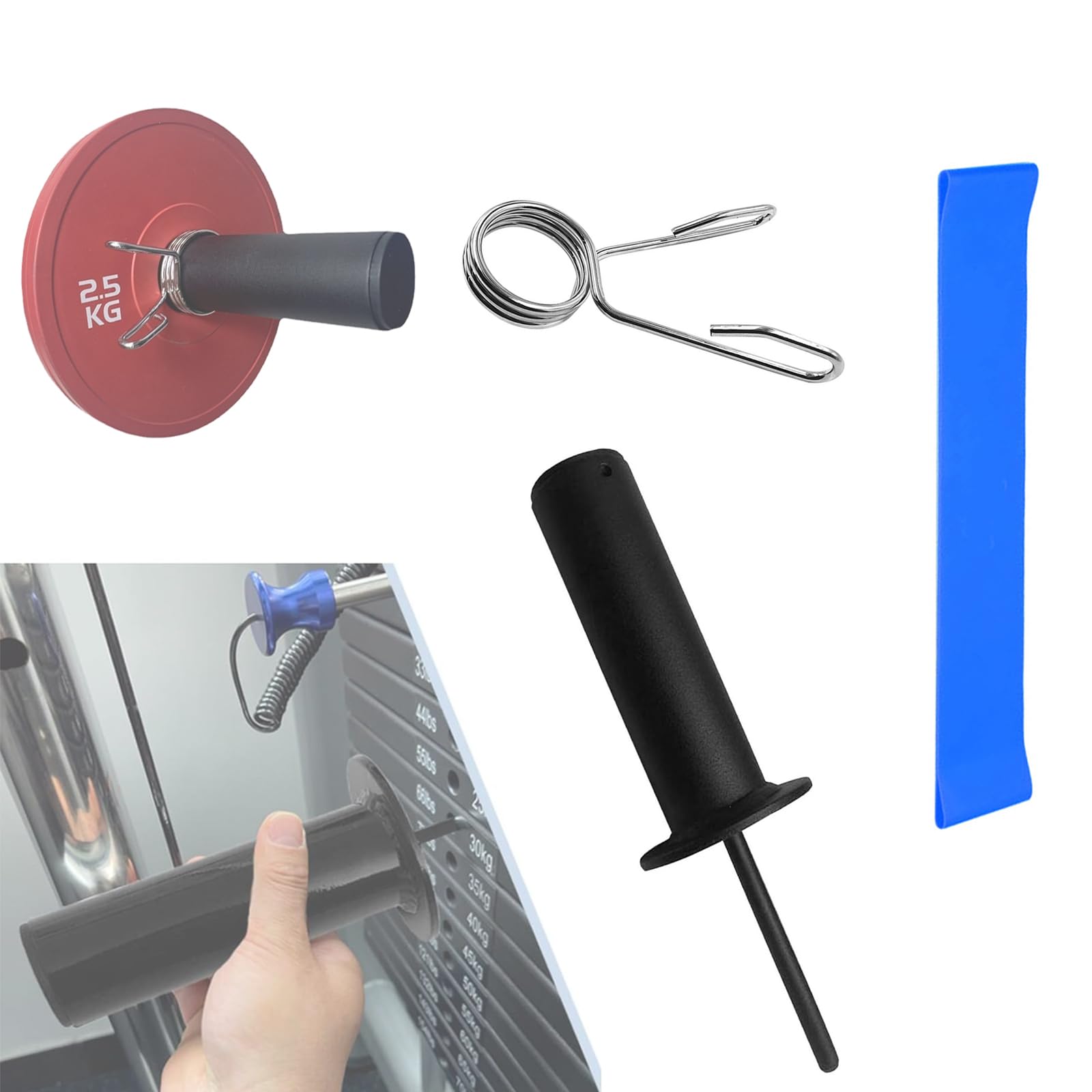 Gym Pin Extender Voor Gewichtsplaten, Fitness Apparatuur Klink Gewicht