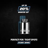 Vista 2 de Capri Tools 0.157 in M4 Stubby XZN Triple Square Bit Socket, 1/4-Inch Drive (CP30351)