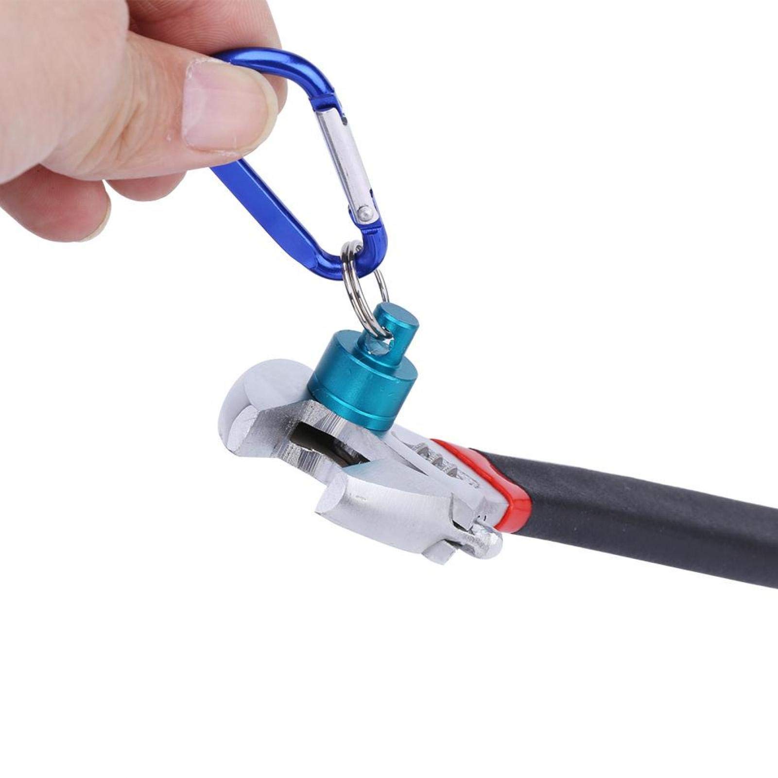 Magnete Per Pesca A Mosca Con Sgancio Rapido – Blu – Fibbia In Lega Di Alluminio E Moschettone