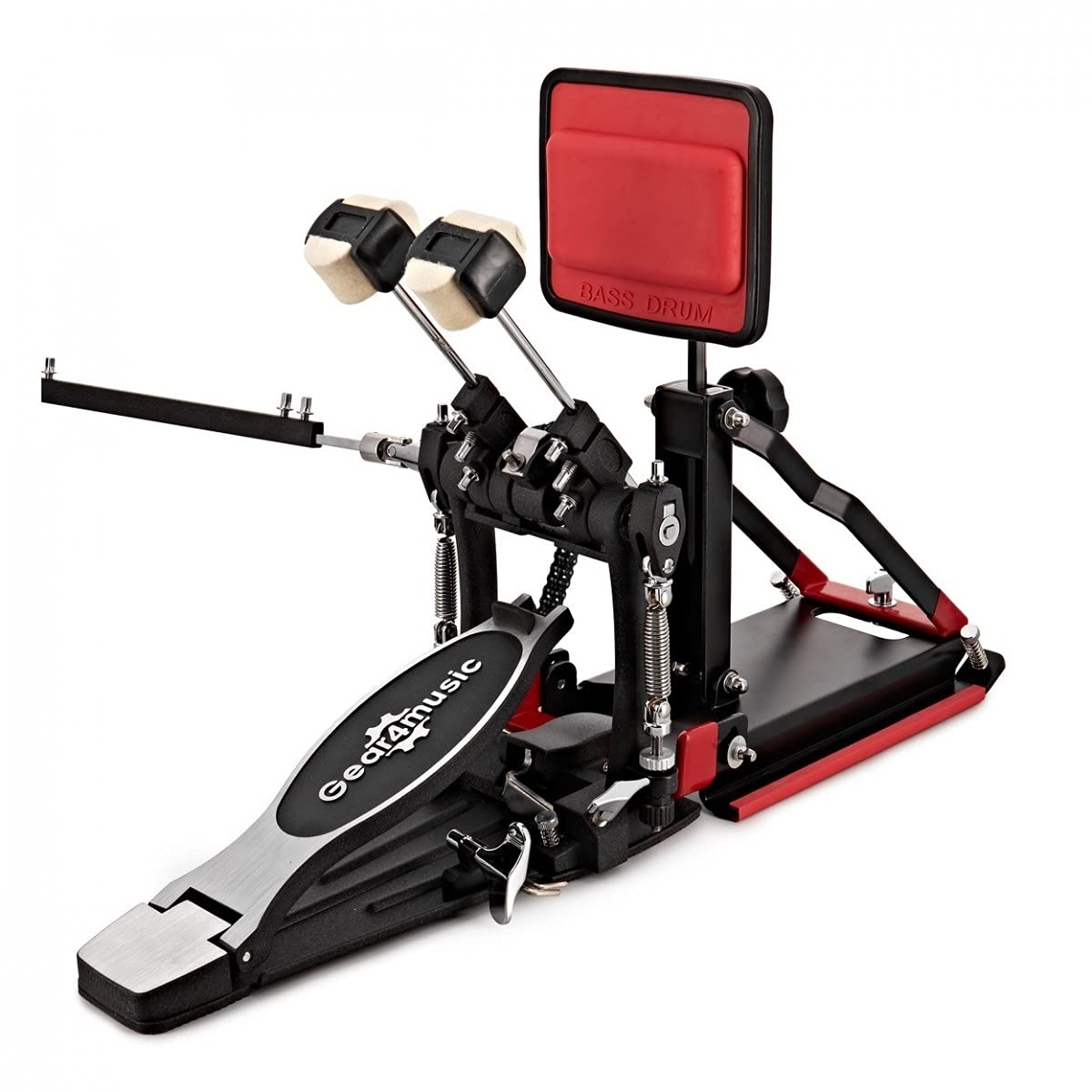 WHD Bass Drum Practice Pad für Einzel- und Doppel-Kickpedale