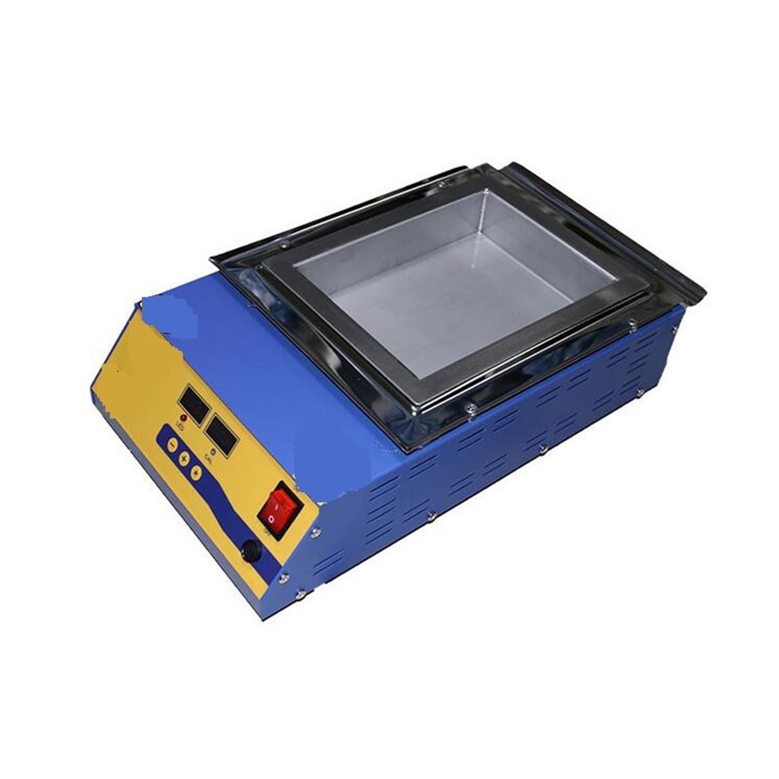Tygiel lutowniczy, Bezołowiowy tygiel lutowniczy Cyfrowy wyświetlacz 1500 W Cyna do topienia 11,3 KG Regulowana temperatura Piec do topienia Kwadratowy piec blaszany Narzędzia lutownicze