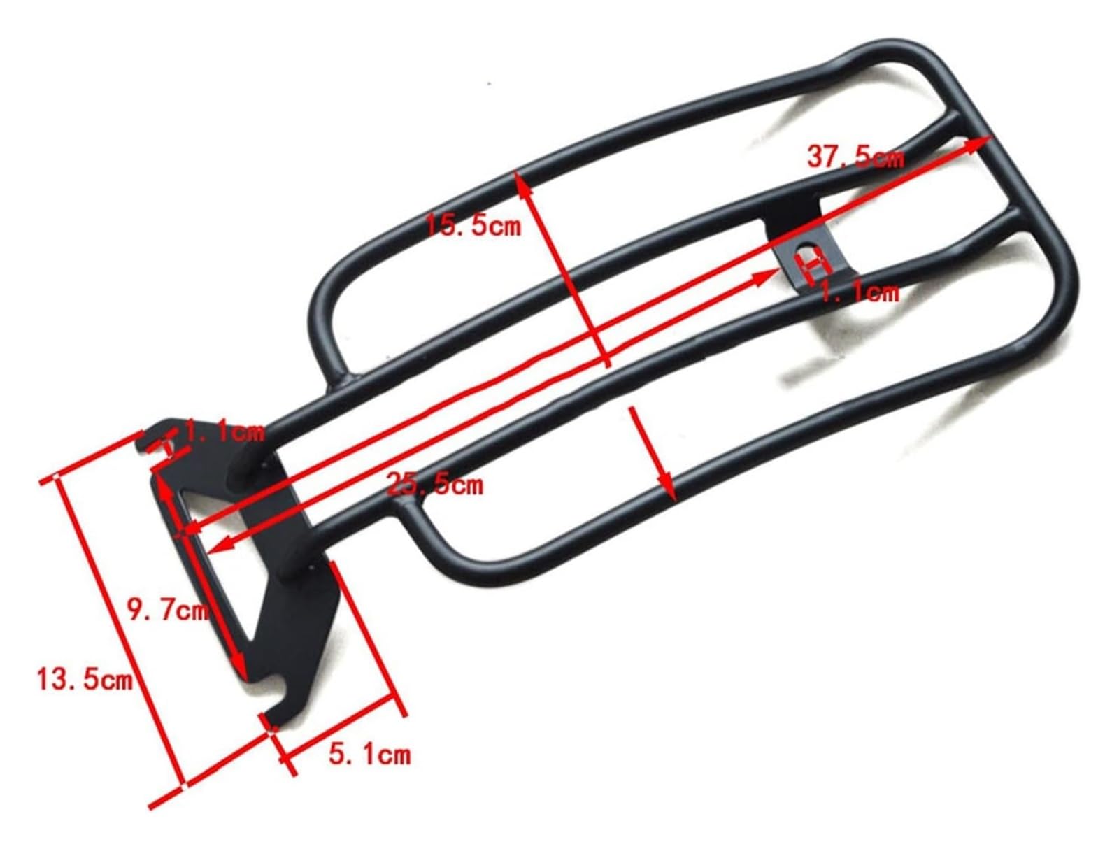 para Harley para Touring Electra Glide FLHT Road FLTR 1998-2006 Portaequipaje Asientos Cromados Soporte De Carga Trasera Solo Two Up Portapacchi Moto