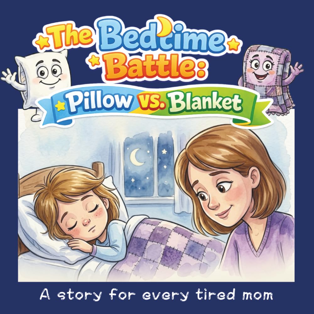 The Bedtime Battle: Pillow vs. Blanket: A story for every tired mom