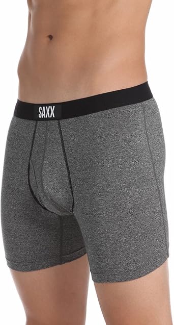 Underwear Men's Boxer Shorts   Vibe Boxer Shorts with Built-in Ballpark Pouch Support   Underwear for Men, Core