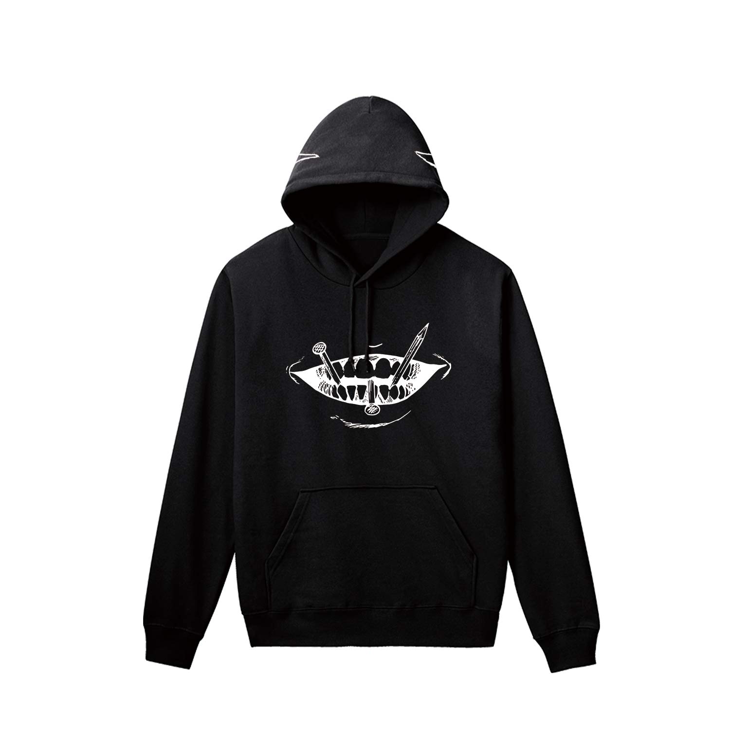 Amazon.co.jp: 伊藤潤二 双一の勝手な呪い パーカー レディース XL