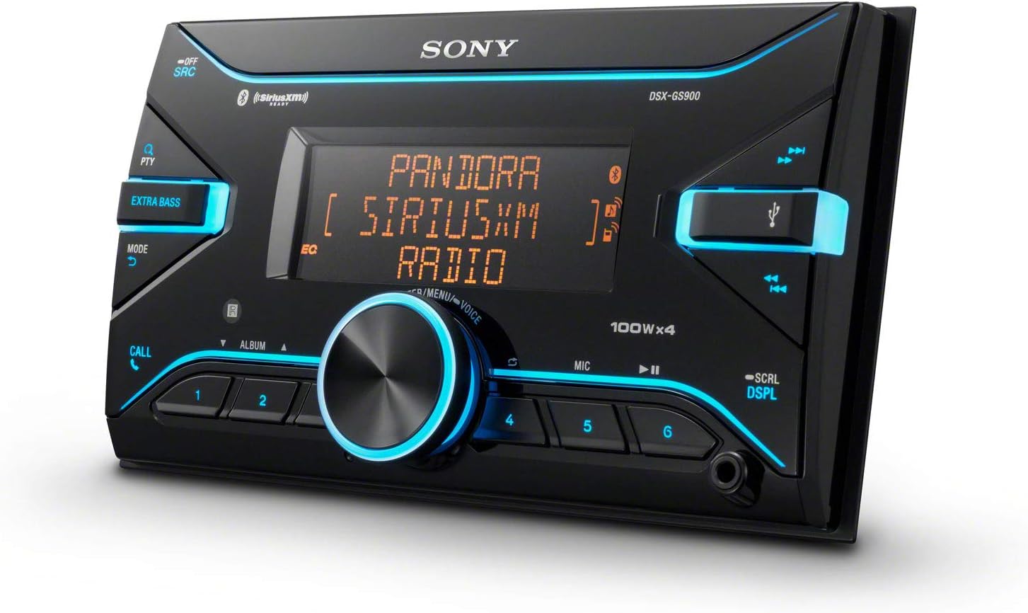 Buy 1 get 1 🔥 Sony DSX-GS900 GS Series 2-DIN High Power 45W X 4 Rms Digital Media Receiver with Bluetooth and SiriusXM Ready