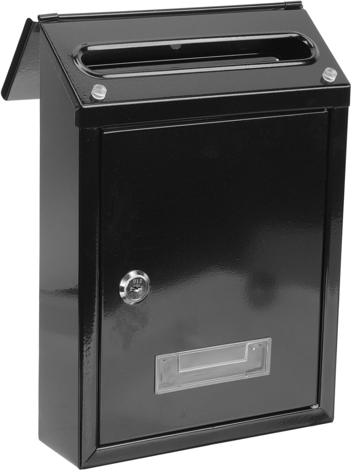 Vintage Lockable Wall Mount Mailbox for Outdoor Use European Style Iron Letter Box Featuring Reliable Lock Weatherproof Metal Post Box for Home Office Garden Suitable for Envelopes