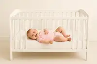 Colchão Bebê Infantil Impermeável Berço Americano 130cm x 70cm Lino Flex