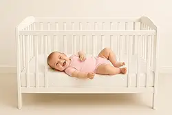 Colchão para Bebê Berço Americano 130cm x 70cm 1 lado Impermeável Baby Confort
