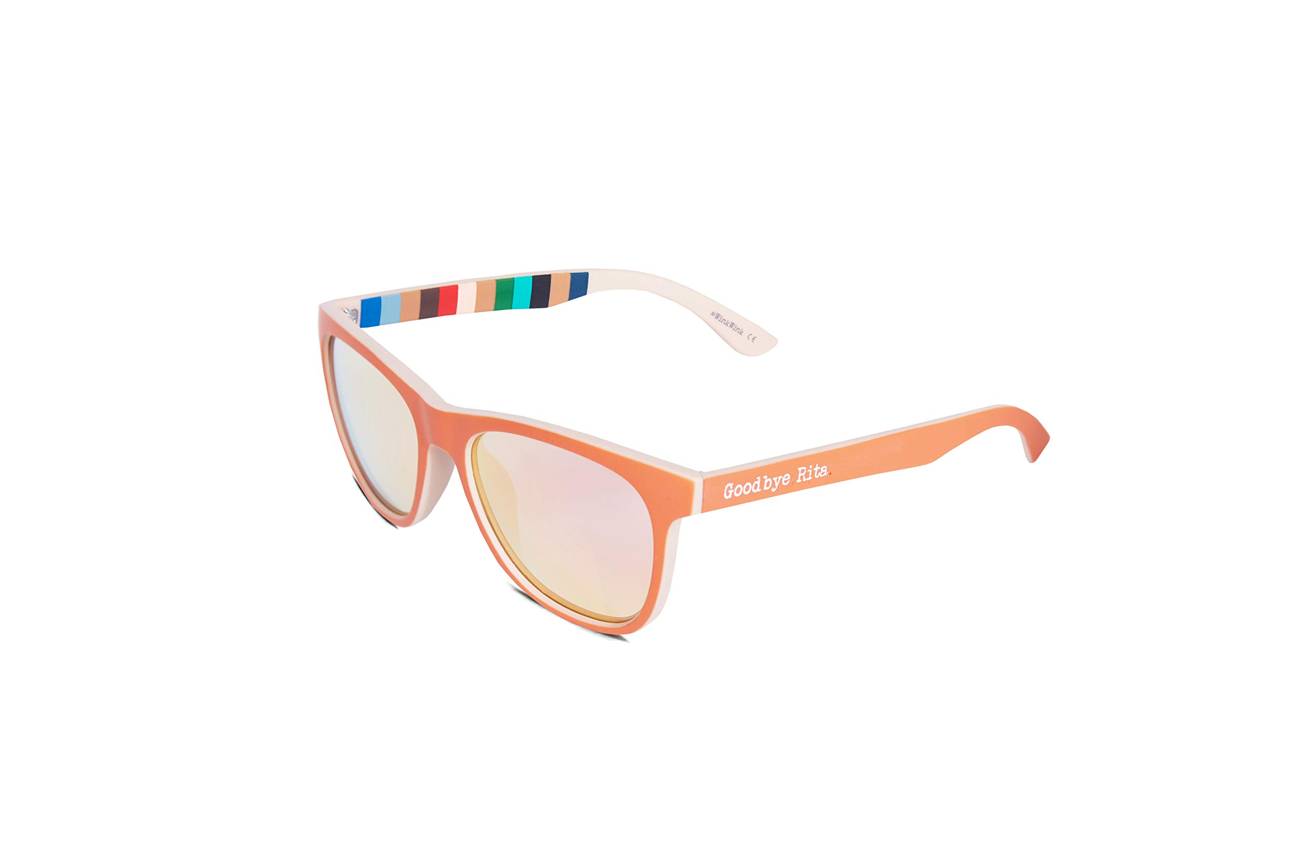Goodbye, Rita. - Gafas de sol polarizadas naranjas - Lente espejo- Wilma