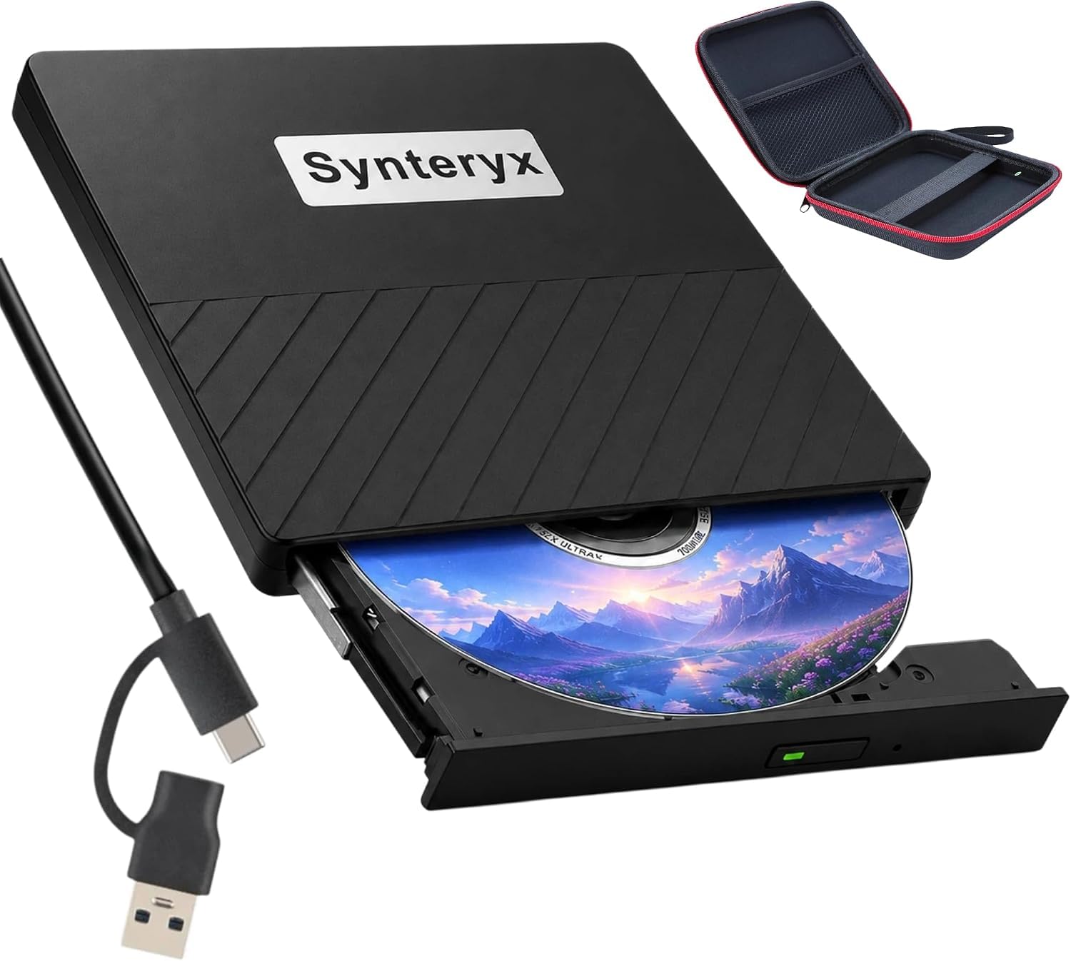 Synteryx External 4K Blu Ray Drive