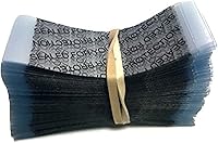 Vista 1 de Banda retráctil perforada transparente impresa de 2.598 x 0.984 in para granjeros, botellas de miel, jarras de galón y botellas farmacéuticas