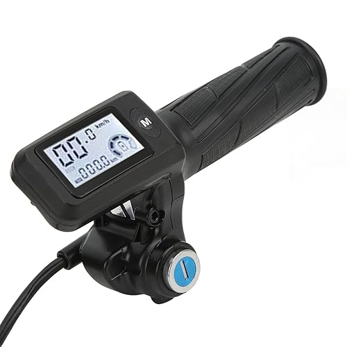 Miniatura 9 de FOUF Kit de motor eléctrico de CC sin escobillas de 36 V, 48 V, 350 W, panel LCD, kit de controlador de motor sin escobillas, agarre del acelerador,