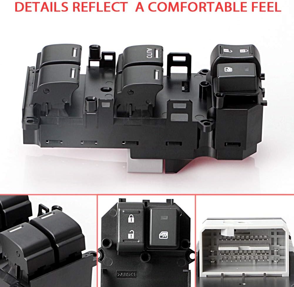 Honda Accord Window Switch 2008-2012 35750-Tb0-H01 Fit for 2009 2010 Door Switch Driver Side