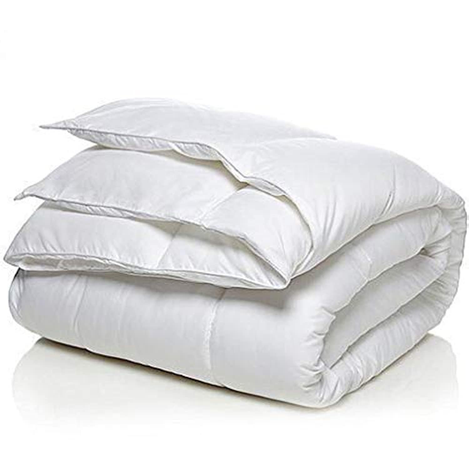 Arex Quilt Duvet Comforters (220x240, White, King Size)