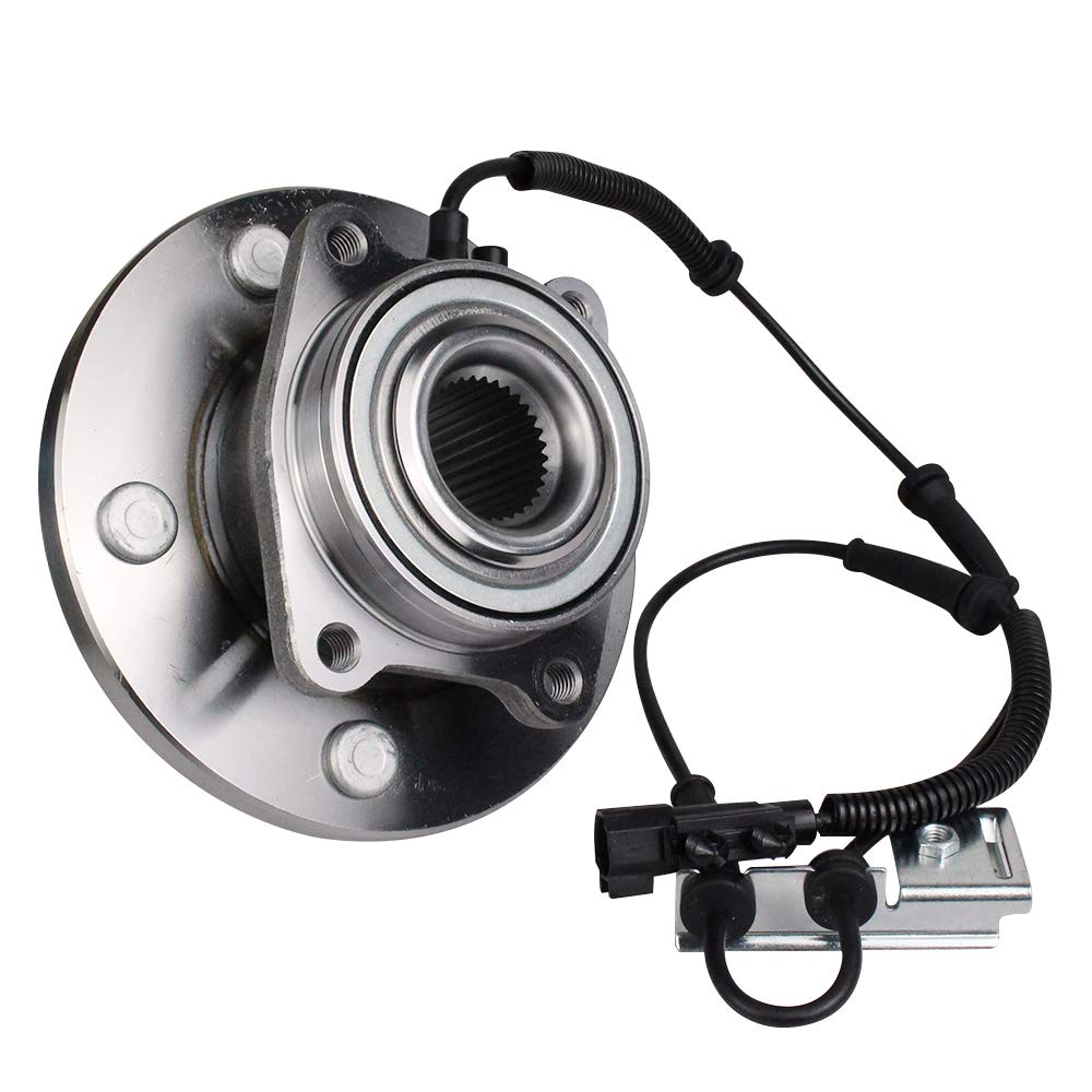 Autoround 515136 Front Wheel Hub and Bearing Assembly Replacement for Chrysler Town Country, Dodge Grand Caravan, VW Routan 2008 2009 2010 2011 2012 2013 2014
