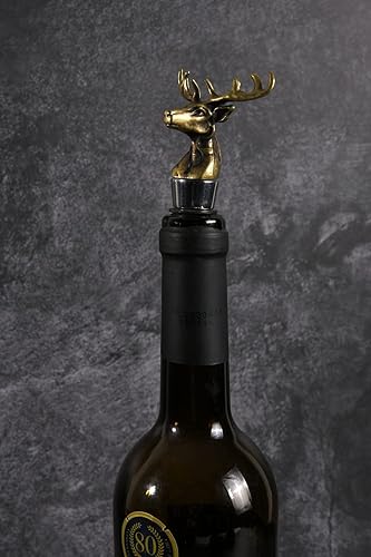 Miniatura 6 de Tapón de botella de vino de ciervo para barman, hombres y mujeres, Acción de Gracias, Hallowmas, Navidad