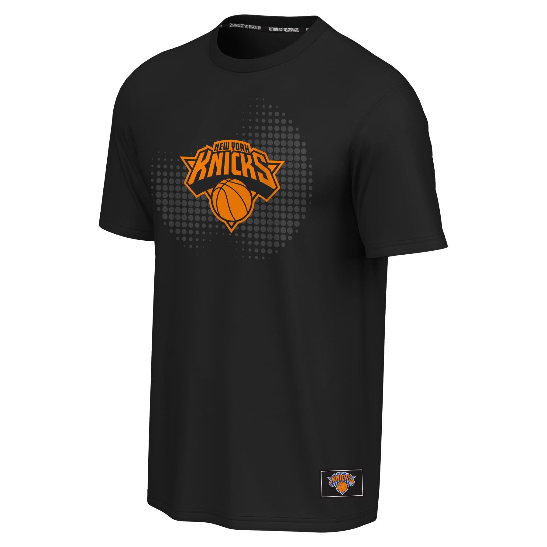 NBA Mens Youth Graphic Tee, Black, XS EU