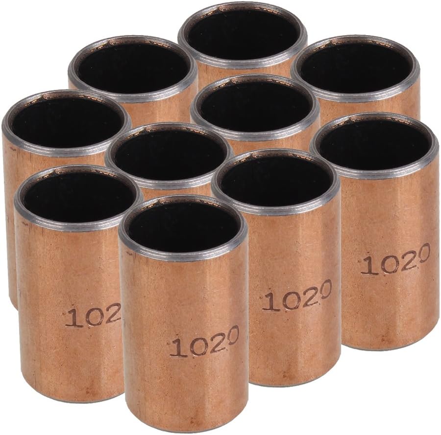 BQLZR SF-1 Self Lubricating Composite Bearing Bushing Sleeve 10 x 12 x 20mm Pack of 10
