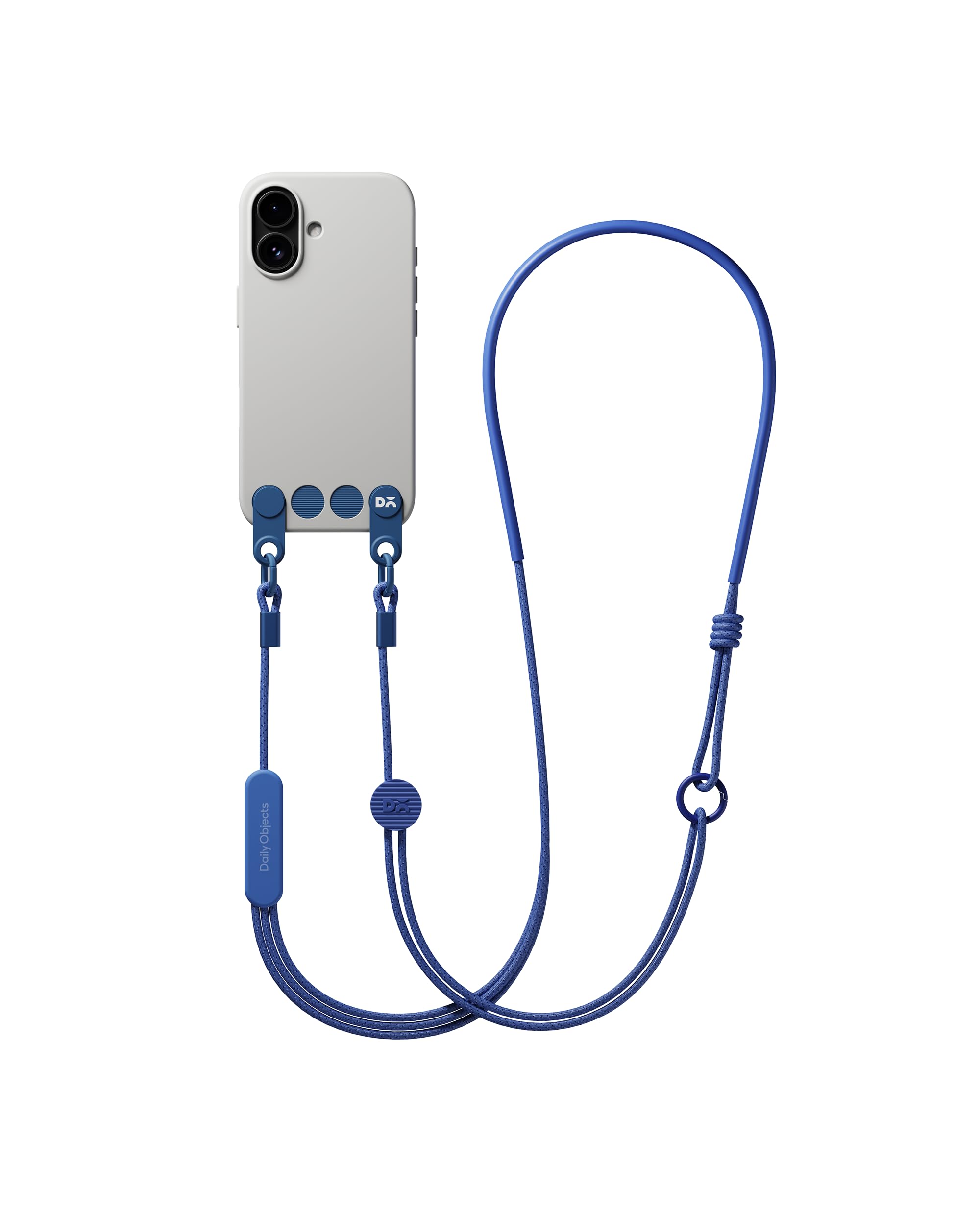 DailyObjects Stack Phone Lanyard | Phone Necklace Comfortable Around The Neck, Compatible with Smartphones | Phone case is not included - Indigo Blue-image-44