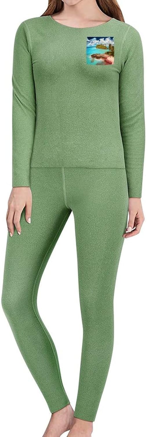 Women's Thermal Underwear Thermals for Women Cold Weather Womens Thermal Set