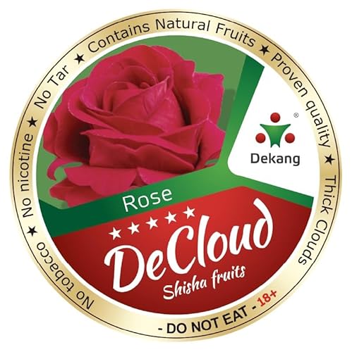 DECLOUD デクラウド シーシャフルーツ (ローズ) 50g シーシャ フレーバー 水タバコ ノンニコチン SHISHA