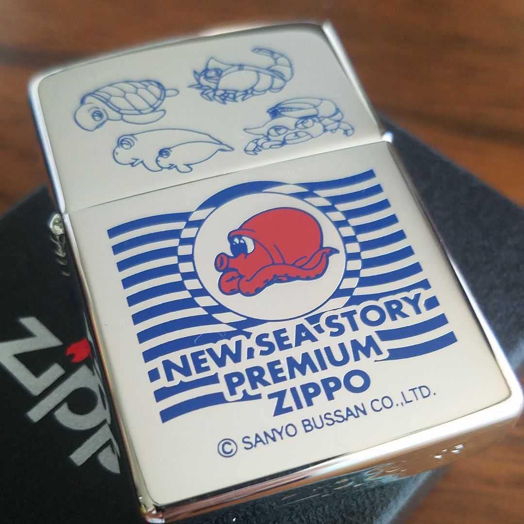 独特な店 - 海物語 ジュゴン⑦ zippo ライター 銀仕上げ - ブランド店