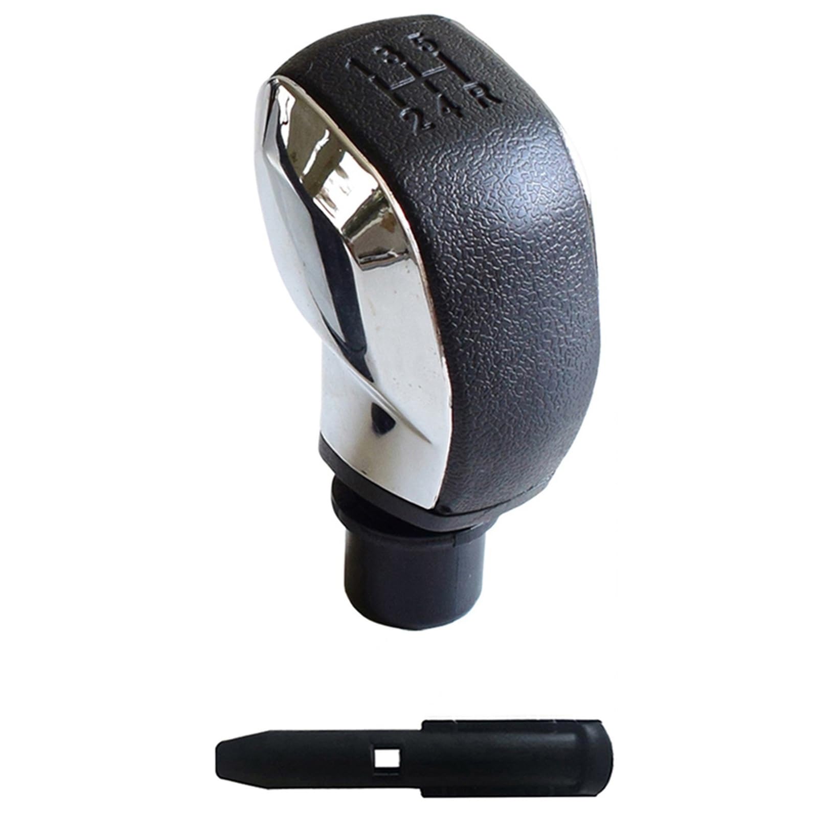Kaiaygee Chrome Gear Shift Knob Compatible With Peugeot 106, 107, 206, 207, 306