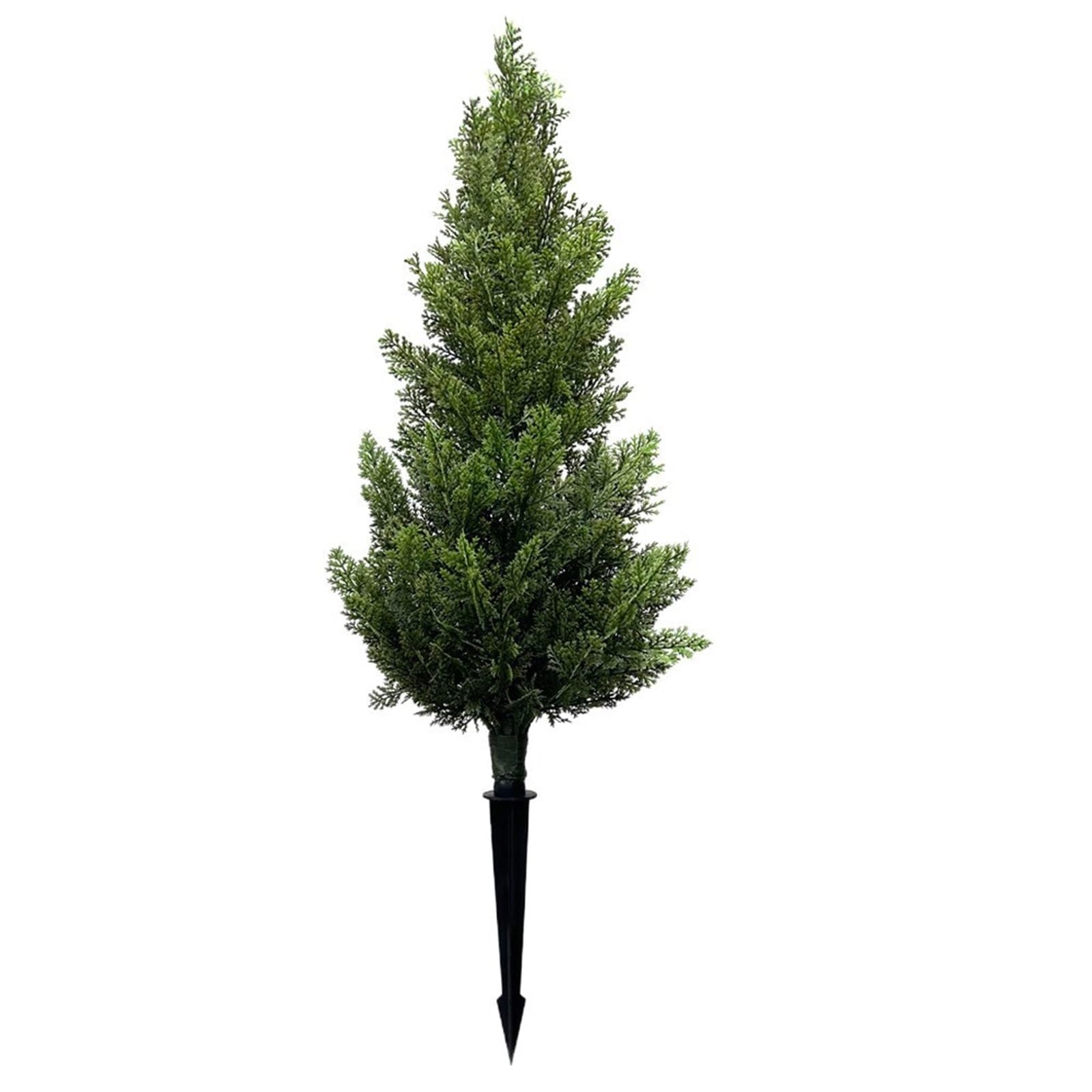 WBCDXCBB Artificial Simulation Of Green Plants, Flowers, Christmas Home, Courtyard, Pine And Cypress Leaves, Ground Planting 1Pcs