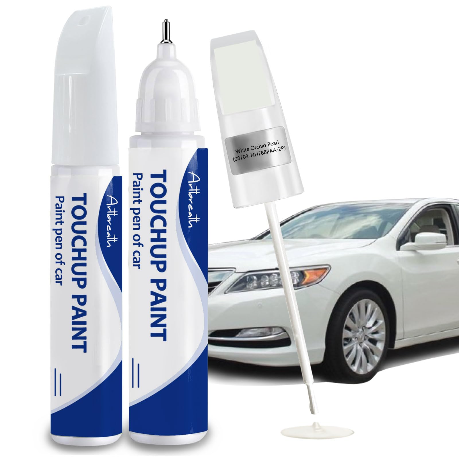 Amazon.com: White Pearl(08703-NH788PAA-2P) Touch Up Paint for
