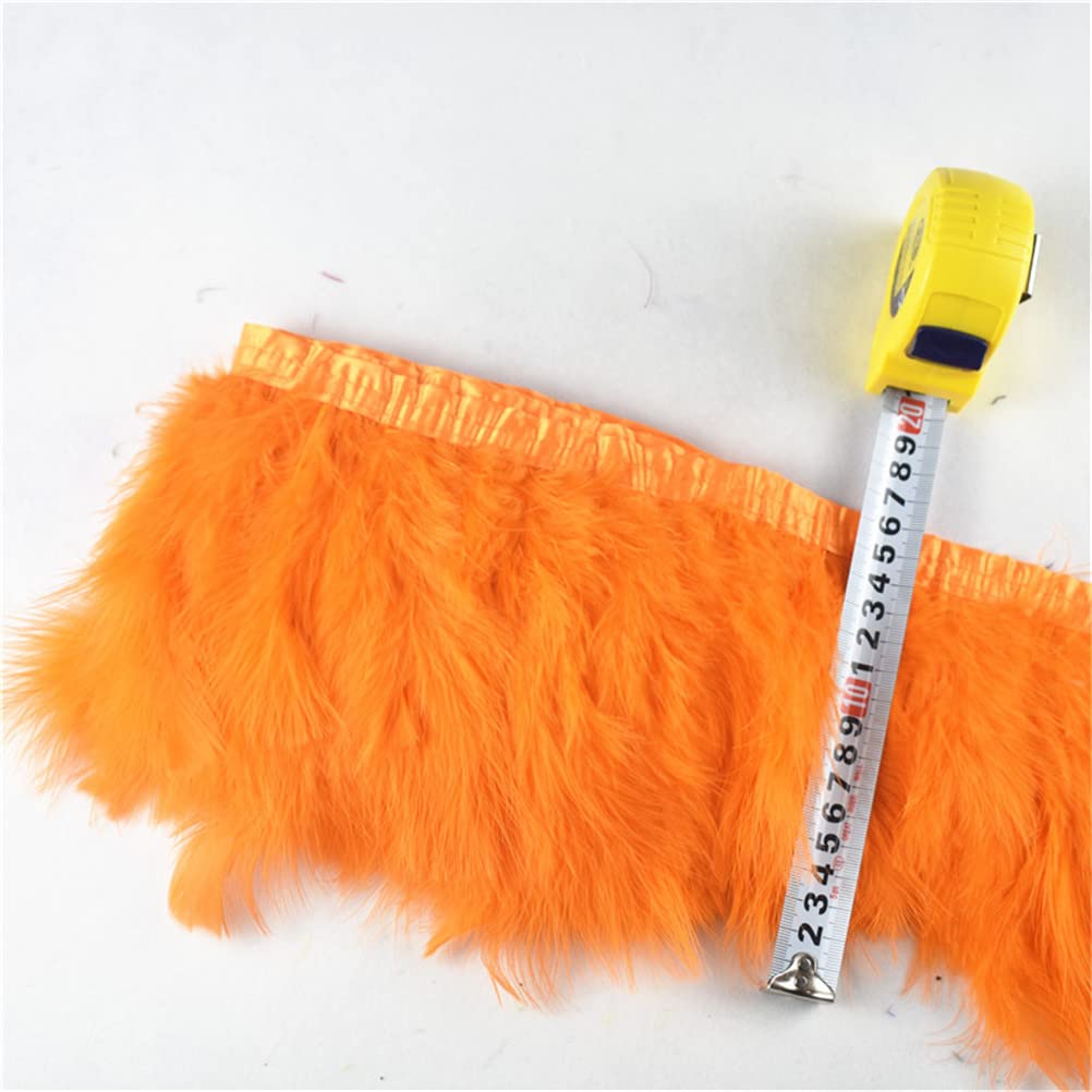 10Meters Fluffy Marabou Feather Trim Marabou Piume Per Artigianato Larghezza Nastro 6-20,3 cm Turchia Piuma Frangia Fai da te Decorazione di Nozze