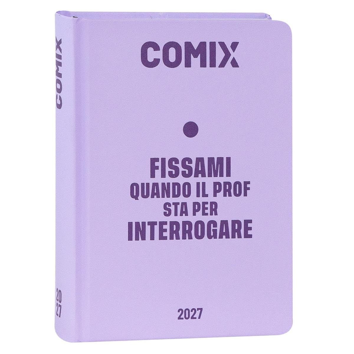 COMIX - 2027 16 Month Daily Diary, Hardcover, 576 Pages with Graphics and Comics, Ideal for Boys and Girls, 5 x 7 Inches