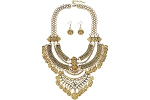 Egyptian Collar Necklace: A Statement of Ethnic Grace