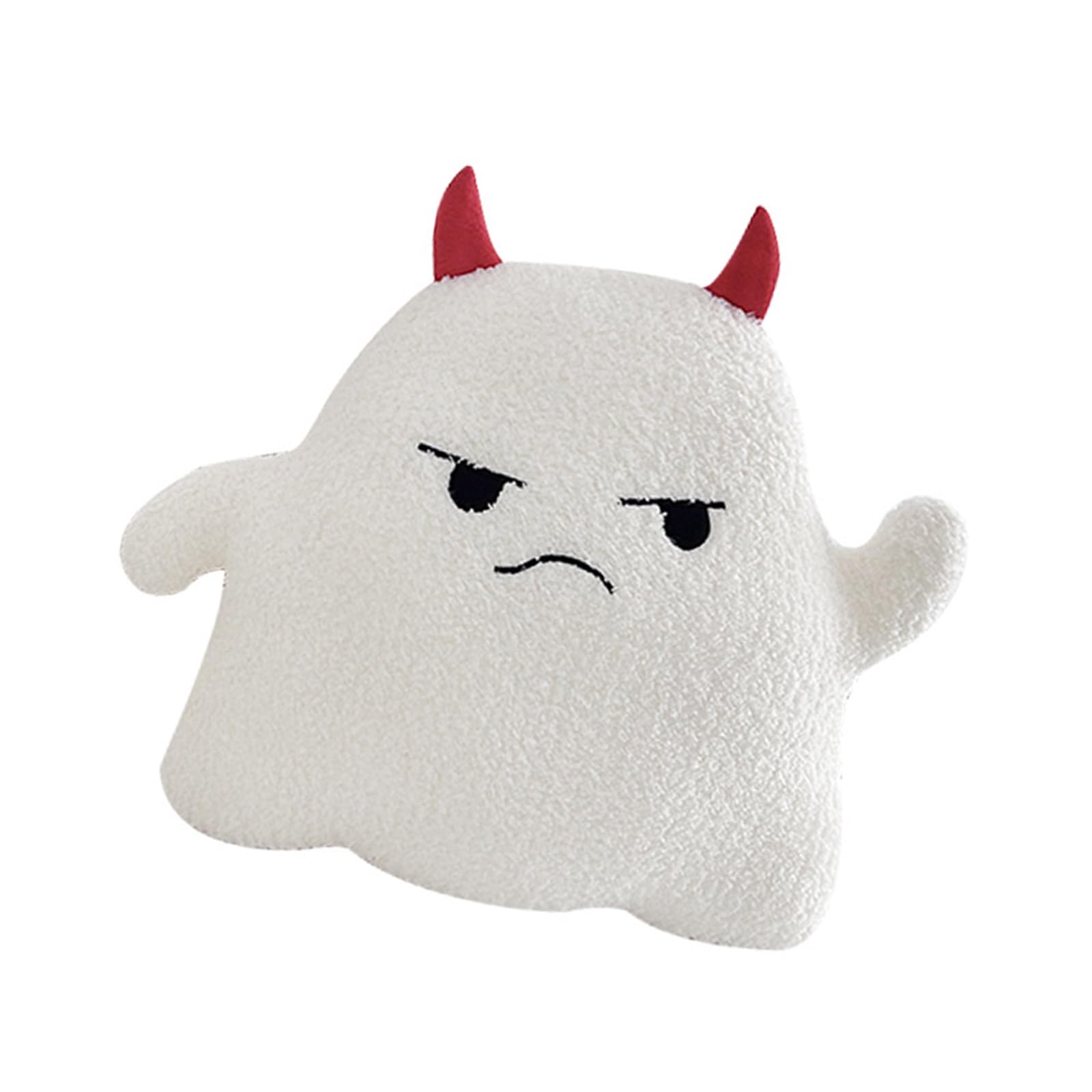 YWLUUOO Stuffed Devil Animal Throw Pillow Halloween Cartoon Plushie Doll Party Supplies for Living Room Sofa Decoration Decorative Devil Plushies Cushion