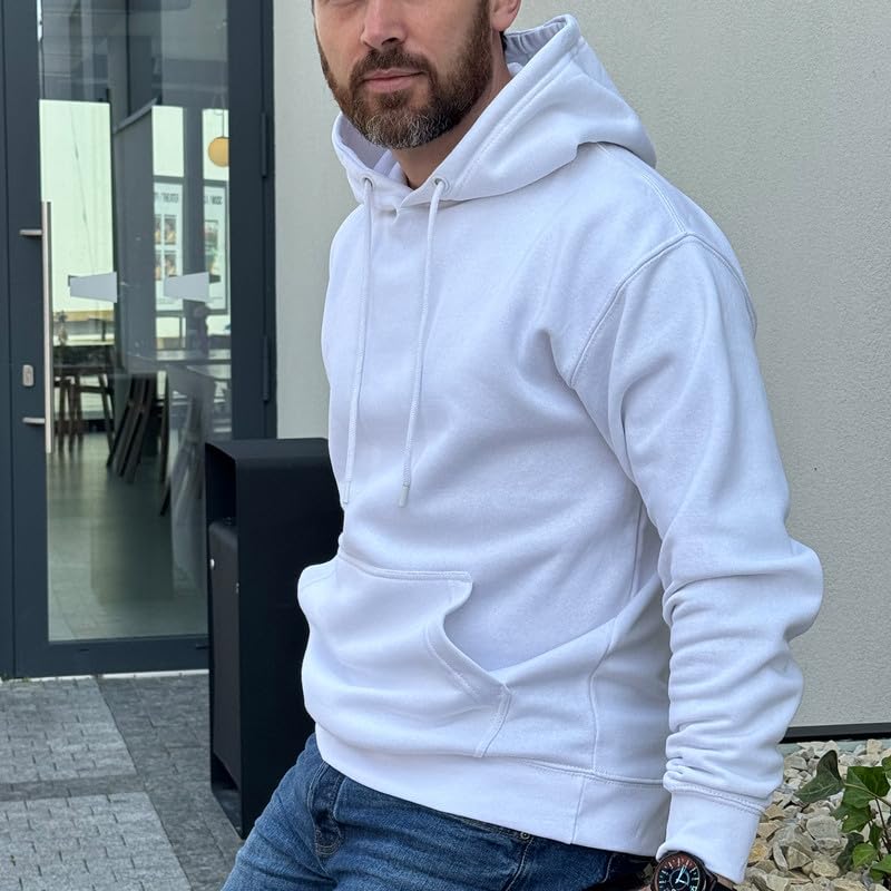 Image of Circle Clothing Men's Fleece Hoodie - Ultra Soft and Comfortable Hoodie - Heavy Weight Pullover Hoodies with Kangaroo Pocket