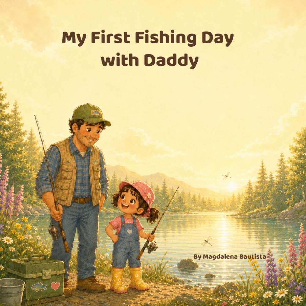 My First Fishing Day with Daddy