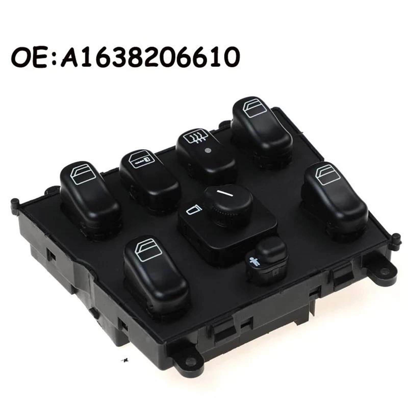 Für Benz Für ML Für W163 1998-2003 Auto Elektrische Für Master Power Fenster Control Schalter Taste 1638206610 A1638206610 EINE 03751566 Elektrische Fensterheber