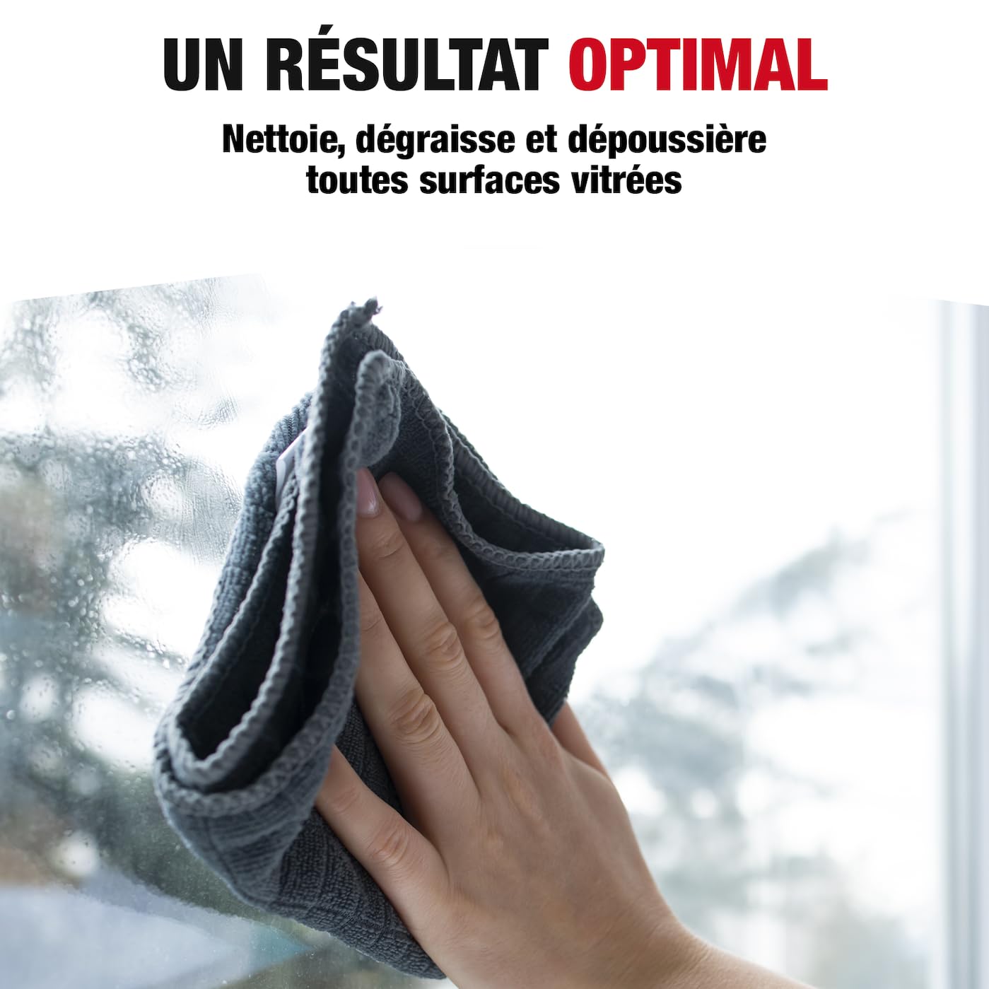 SPADO - Nettoyant vitre - Multi surfaces - Sans traces - Fait briller - Séchage rapide - Contact surfaces alimentaire - flacon 100% recyclé - 750 ML - Fabrication française