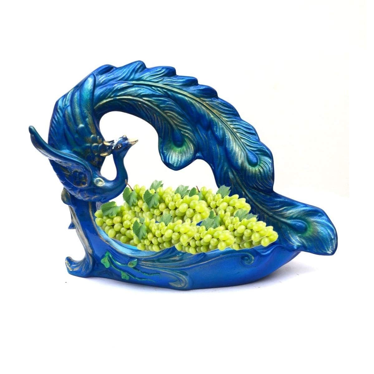 WaahKart Peacock Shape Center Piece Bucket