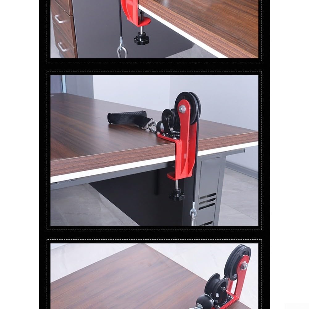 Polea de entrenamiento de lucha libre con cable modular y configuración de mango para entrenamientos progresivos de resistencia de brazos y muñecas