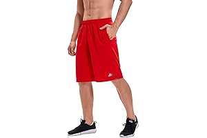 Vicnorn Men's Athletic Basketball Shorts: Engineered for Basketball Supremacy