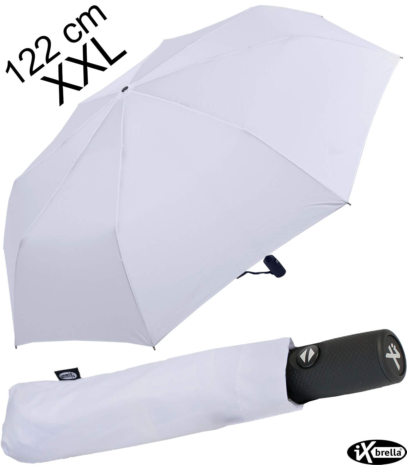 Ombrello tascabile XXL con apertura automatica, Full Class, copertura da 122 cm