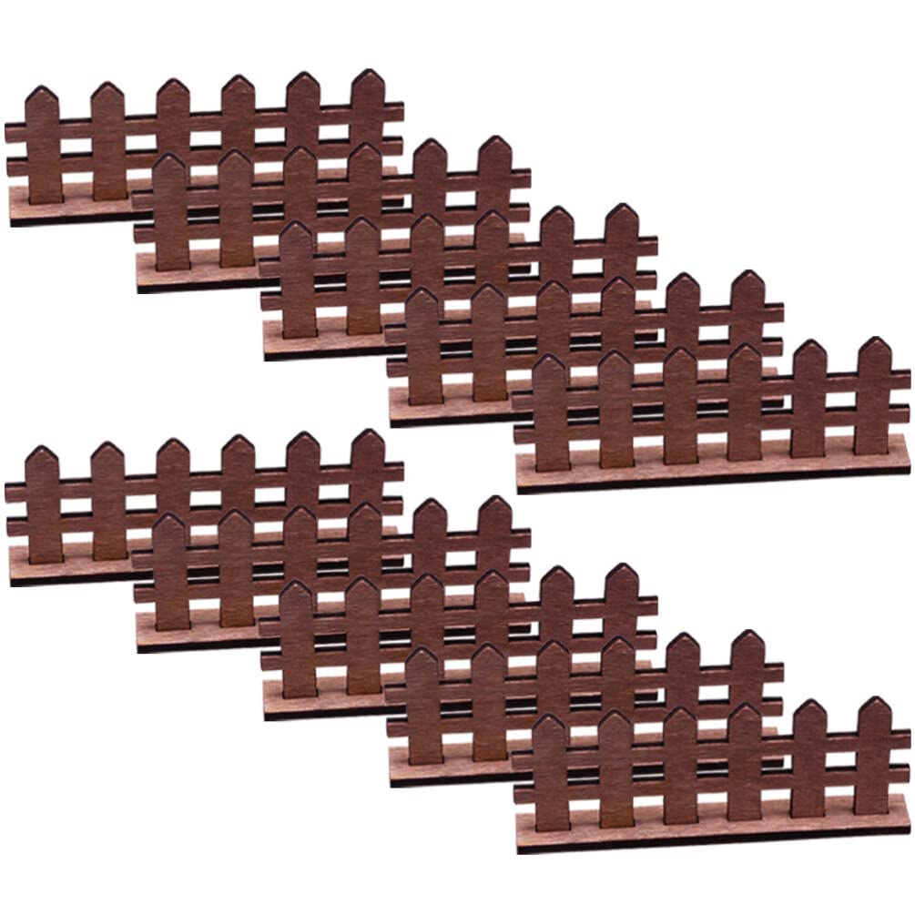 Happyyami Mini-Feengartenzäune, 10 Stück – Süße Dekoration Für DIY-Projekte!